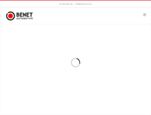 Tablet Screenshot of benet-automotive.cz
